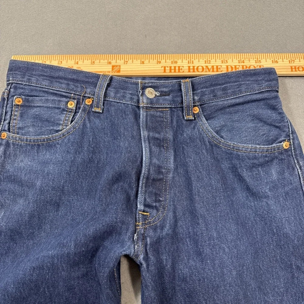 JEANS Levis 501‎ XX Men32X30  Button Fly Dark Blue Denim MENS  SEE PICS